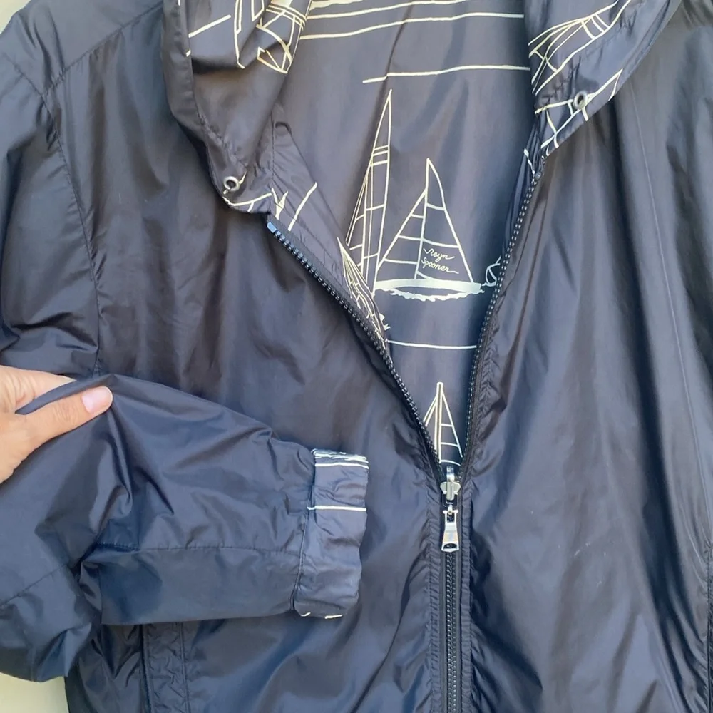 REYN SPOONER ‼️ reversible weather proof windbreaker men’s size M - Picture 11 of 11